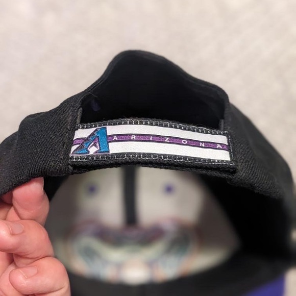 Rare Vintage Arizona Diamondbacks MLB Twin Enterprise Embroidered SnapBack Hat - Picture 4 of 6